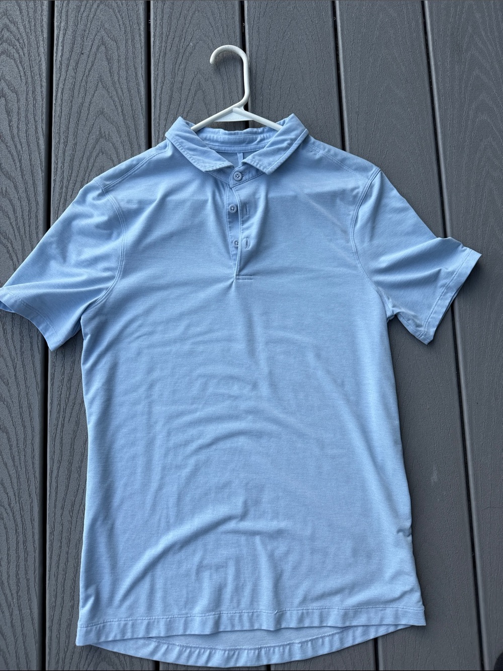 Men’s Small lululemon Men’s Short Sleeve Polo in Sky Blue